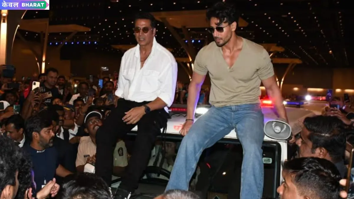 Akshay Kumar and Tiger Shroff Viral News