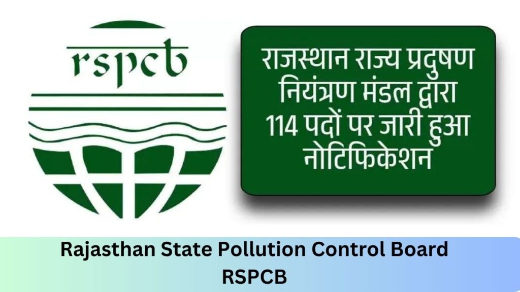 Rajasthan State Pollution Control Board RSPCB 