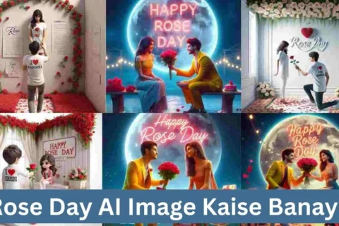 Rose Day AI Image Kaise Banaye