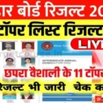 Bihar Board 12th Topper List 2024